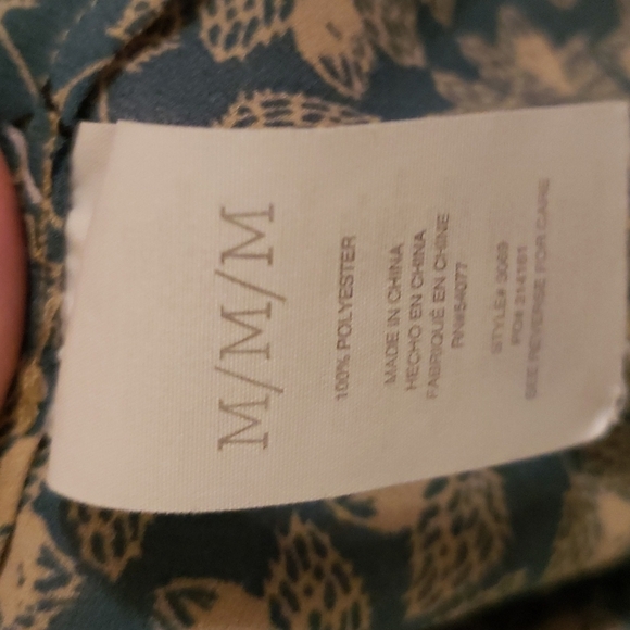 Cabi Jade Leaf Print Top - Picture 13 of 14